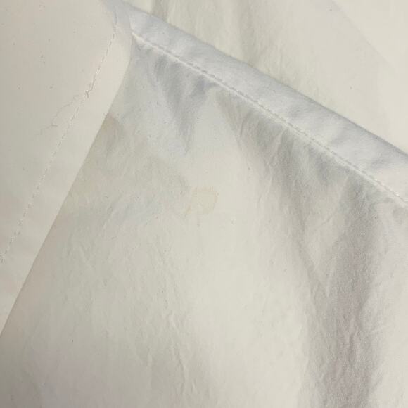 GOLDWIN Size L White Polyester One Pocket Long Sleeve Shirt - Picture 8 of 8